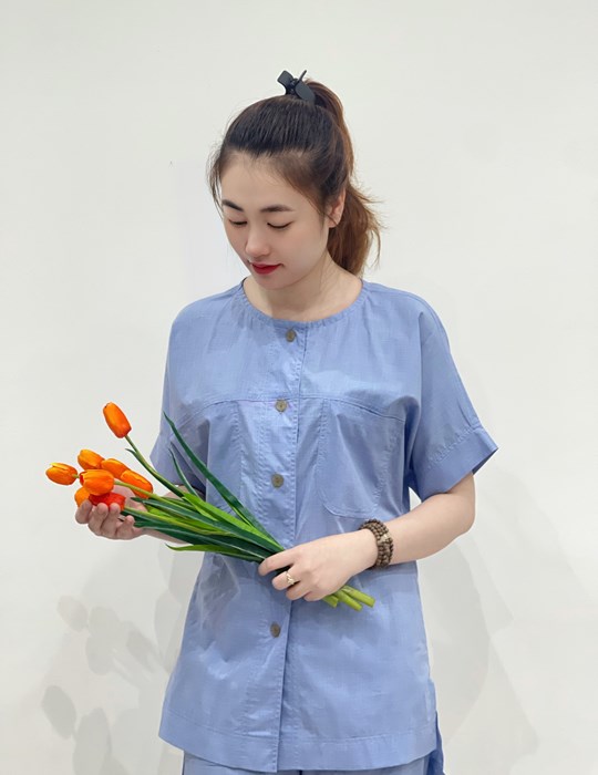 Cổ tròn nút nhựa đài loan. 