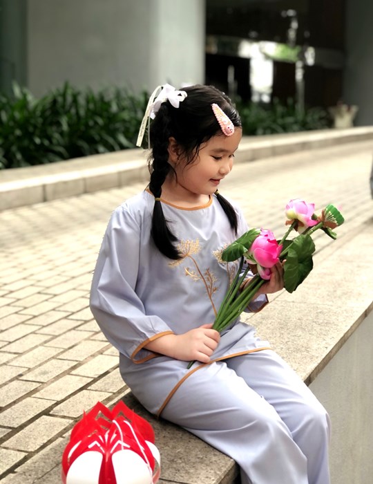 Kiểu bồ công anh kate cho bé 