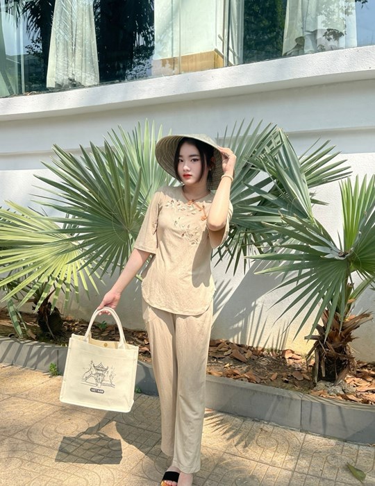 Kiểu cotton hoa mai
