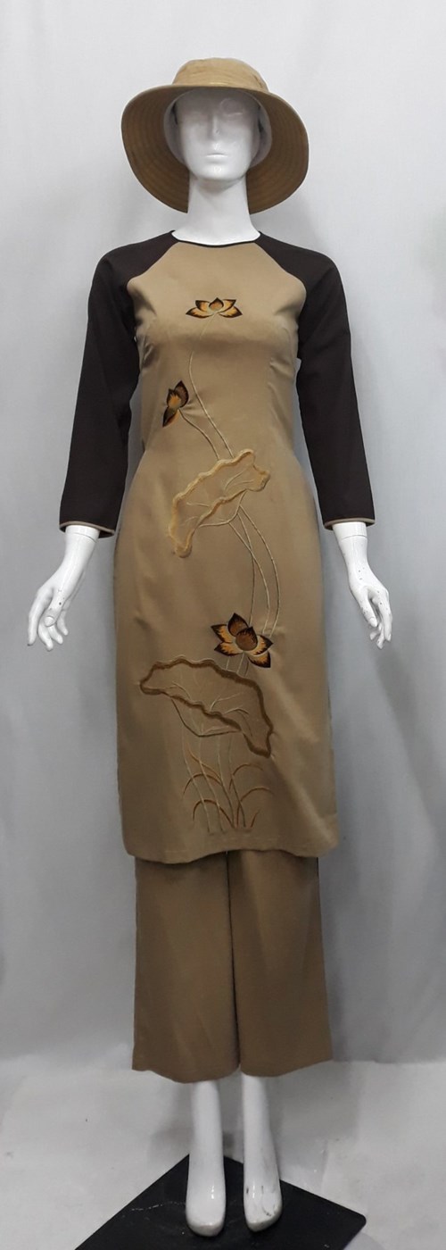 Linen lụa thêu 