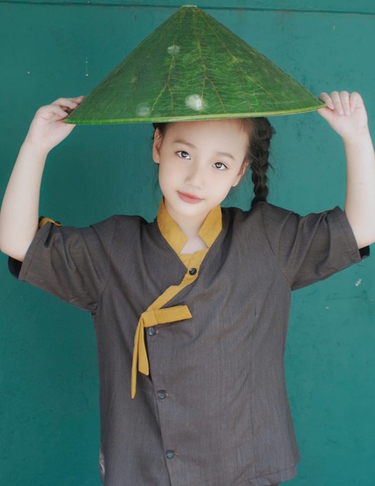 Thái viền Ấn Độ nơ cho bé