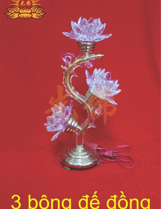 3 bông đế đồng