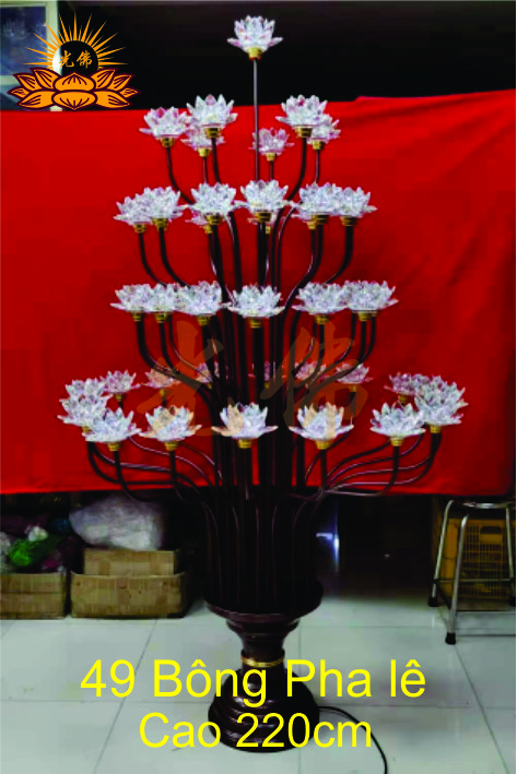 49 bông pha lê