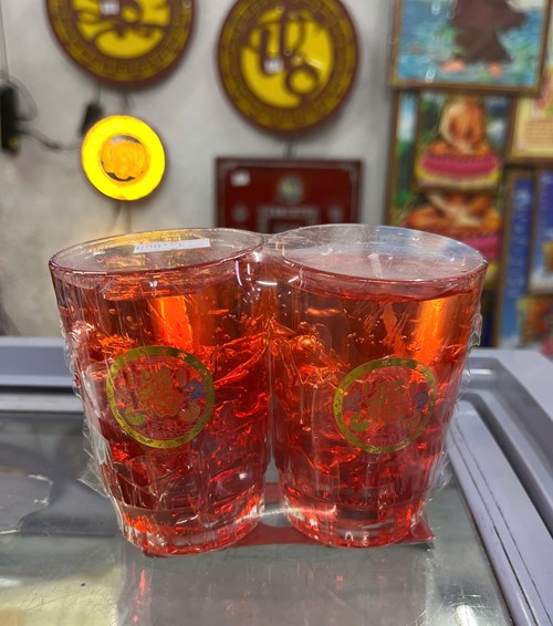 Đèn cầy lựu đỏ nhỏ 36