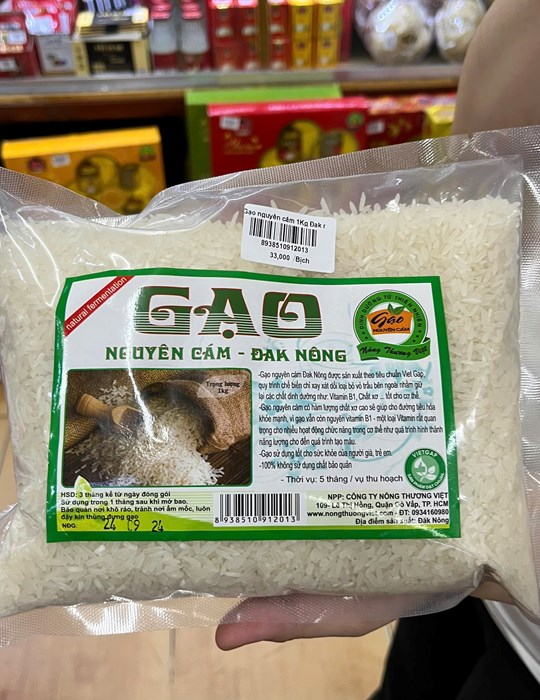 GẠO NGUYÊN CÁM - DAK NÔNG 1KG
