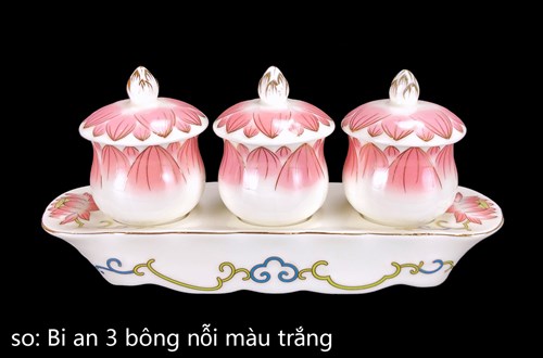 Án 3 Bông Sen Nổi Trắng