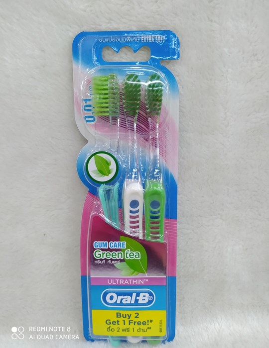 Bàn chải OralB trà xanh
