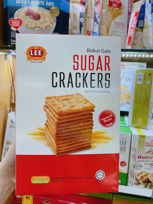 bánh quy Lee Sugar 322g