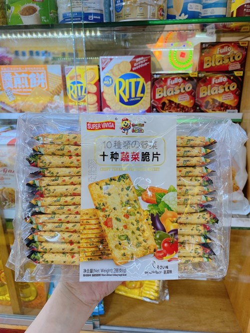 Bánh rau củ Đài Loan 288g 