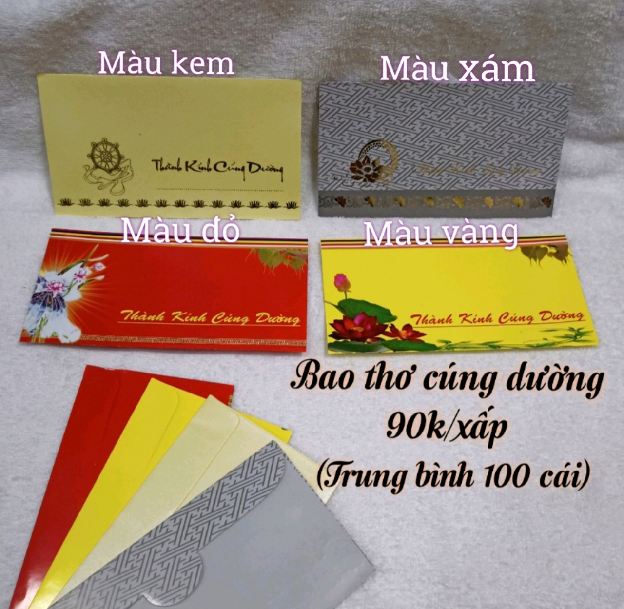 BAO THƠ CÚNG DƯỜNG 90K