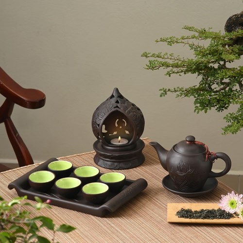 bộ chân cao khay chữ nhật