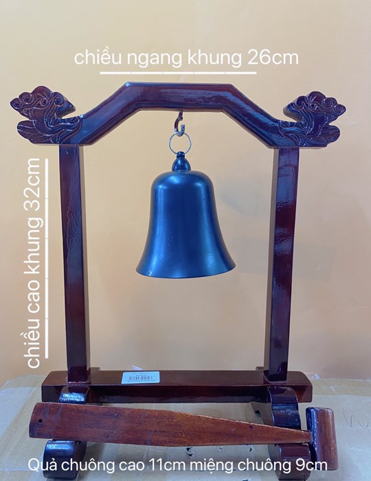 Bộ khánh quả đường chuông đen