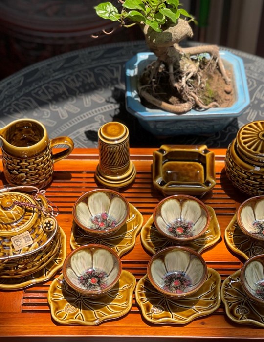 Bộ sen cá + phụ kiện 