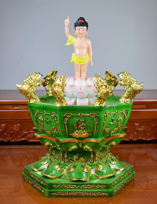 bồn tắm phật xanh 88cm