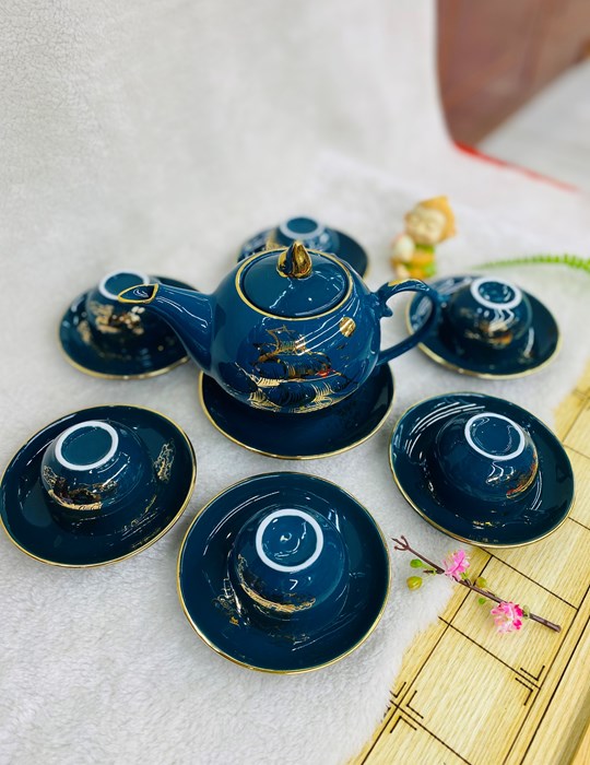 Bộ xanh cửu long thuyền s3