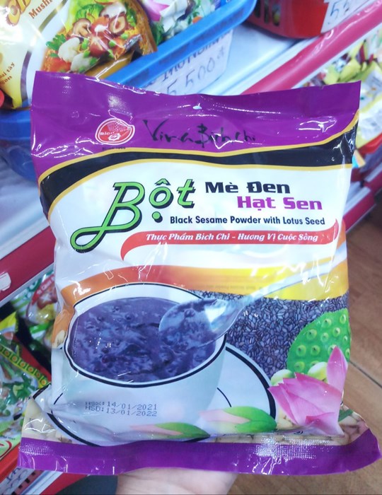BỘT MÈ ĐEN HẠT SEN BÍCH CHI
