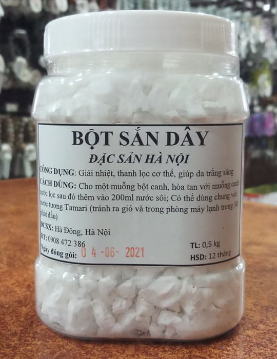 BỘT SẮN DÂY NGUYÊN CHẤT 500G
