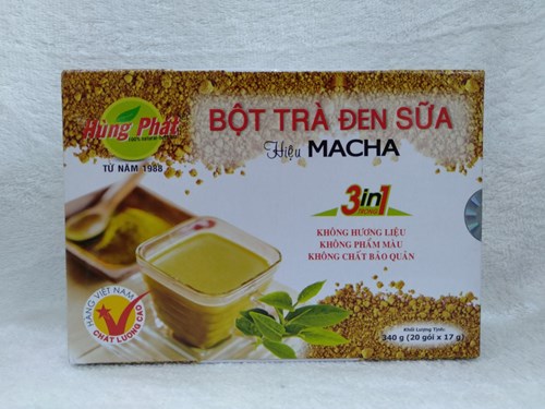 Bột trà đen sữa