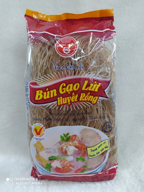 Bún Gạo Lứt Huyết Rồng