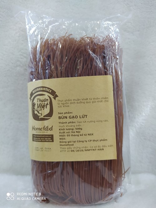 Bún Tươi Gạo Lứt 500g
