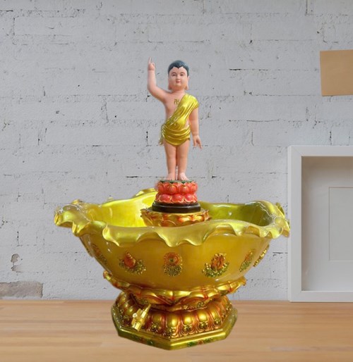 chậu lá cao cổ 