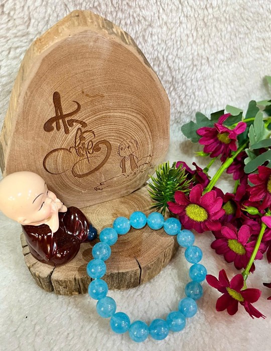 Chuỗi Đá Aquamarine 10li