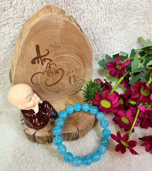 Chuỗi Đá Aquamarine 10li