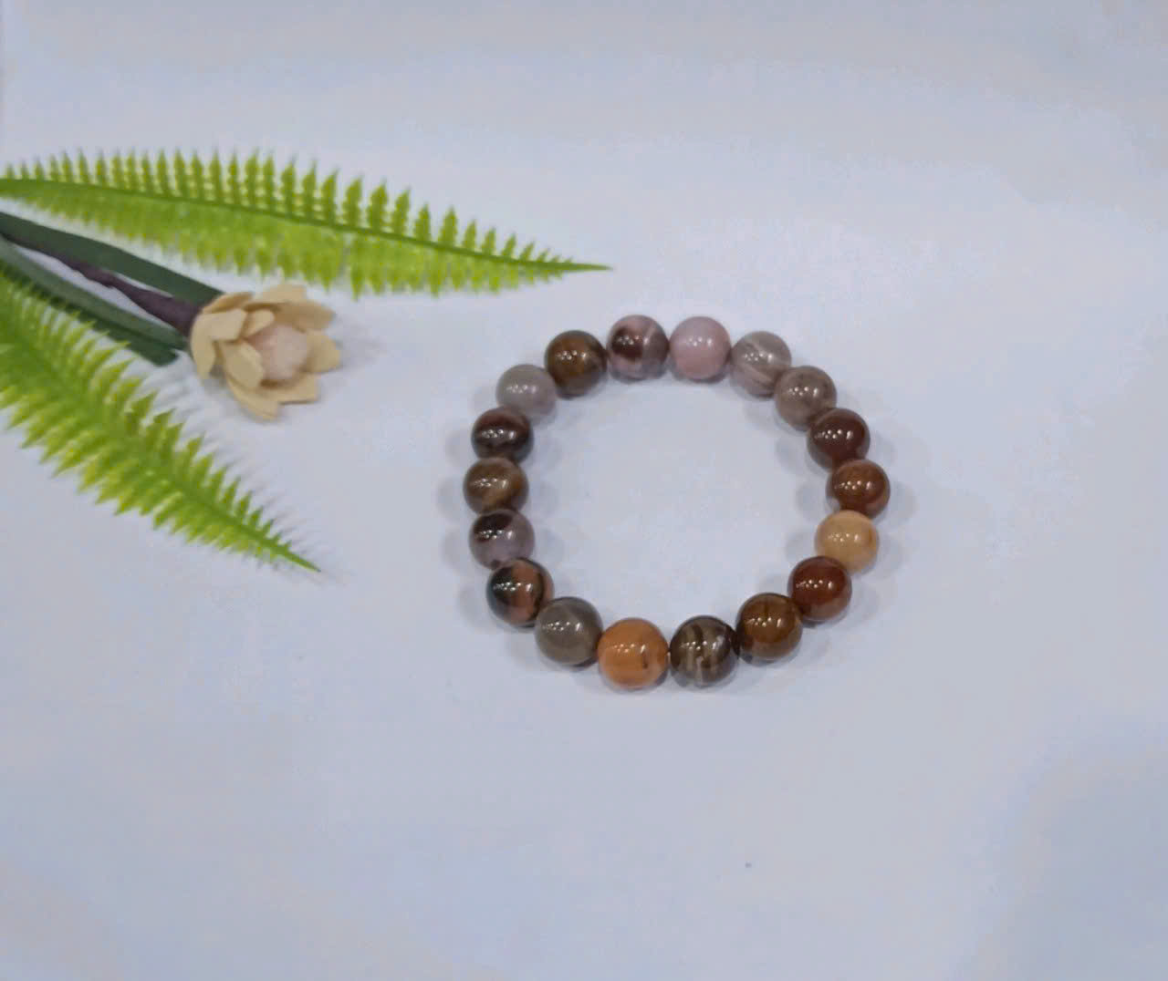 Chuỗi Gỗ Hoá Thạch 10li