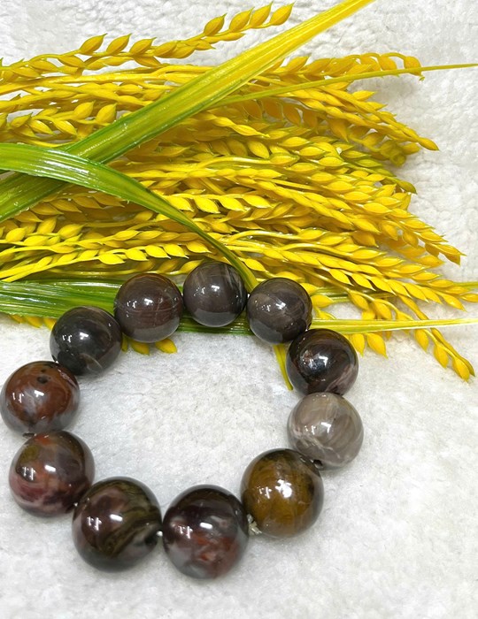 Chuỗi Gỗ Hoá Thạch 20li