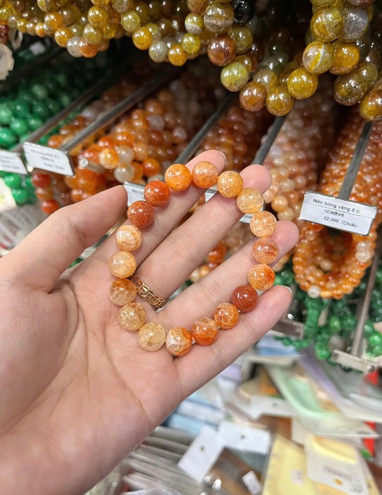 Chuỗi não bóng vàng 10 li 