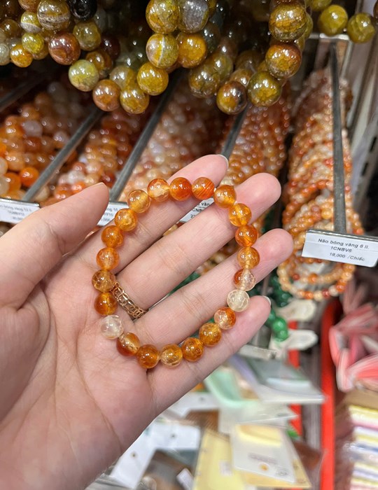 Chuỗi não bóng vàng 8 li
