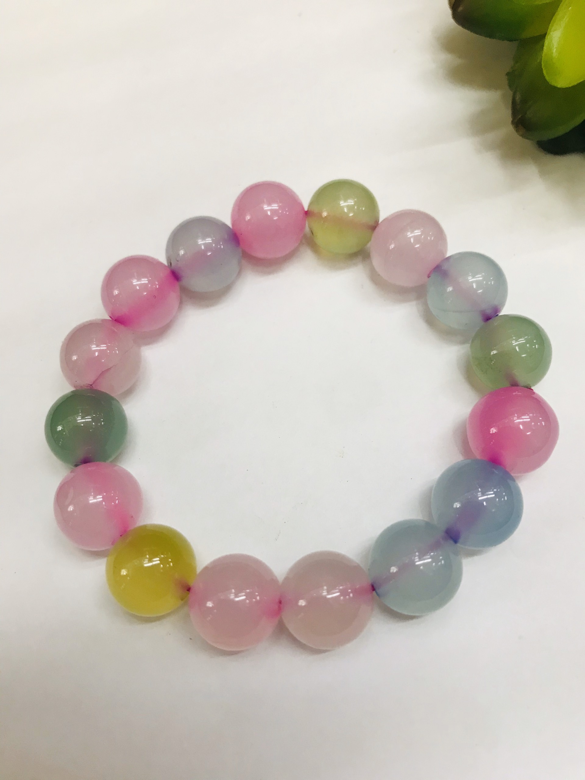 Chuỗi Não Ngọc Hồng 12li