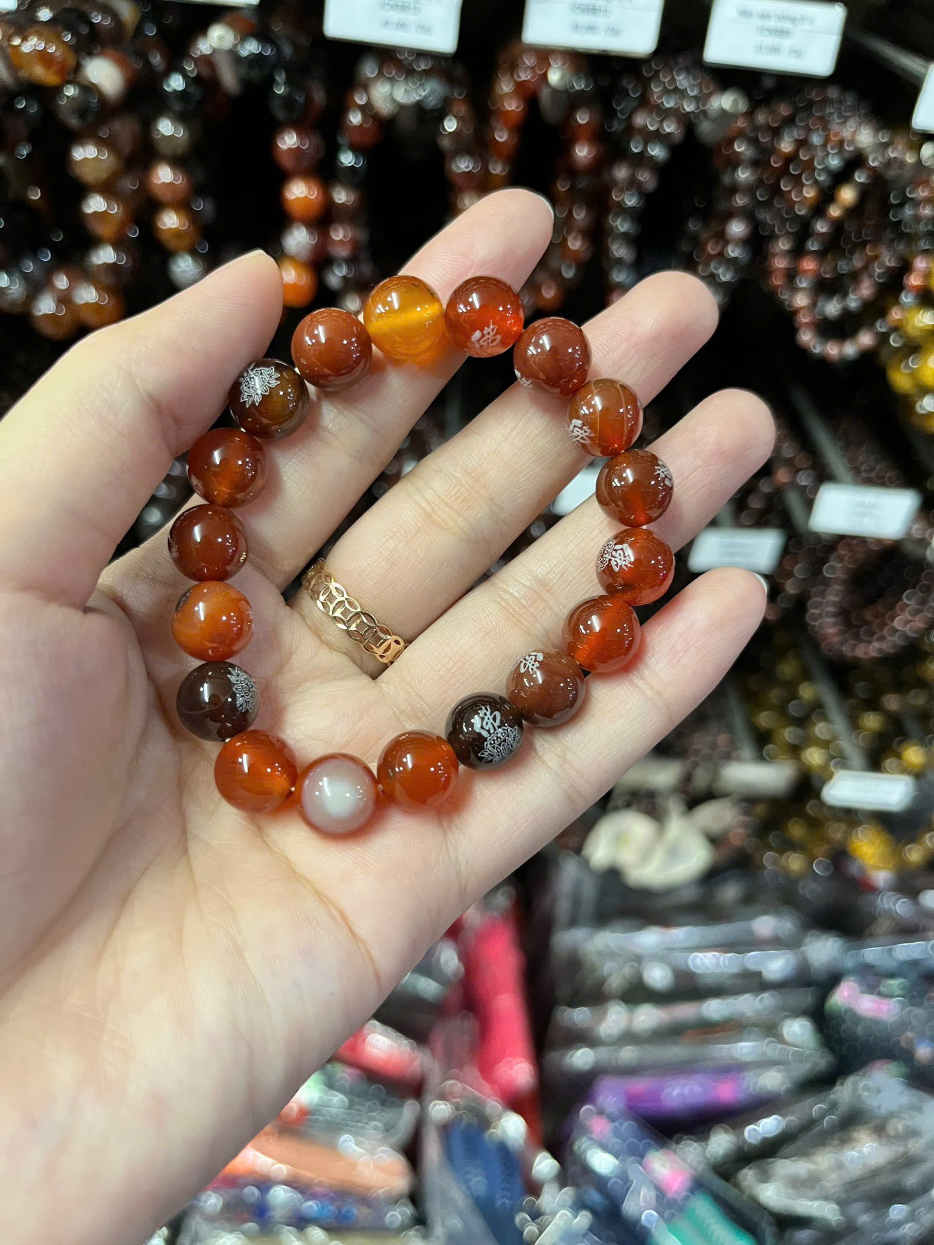 Chuỗi não sen bông 10 li
