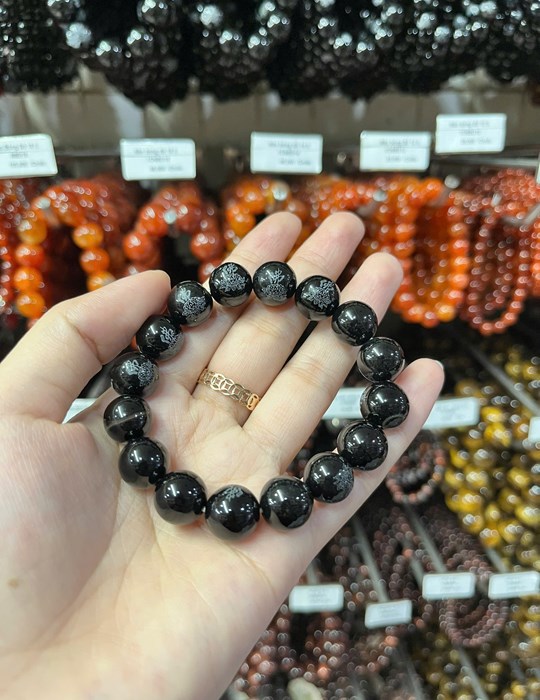 Chuỗi não sen đen 12 li
