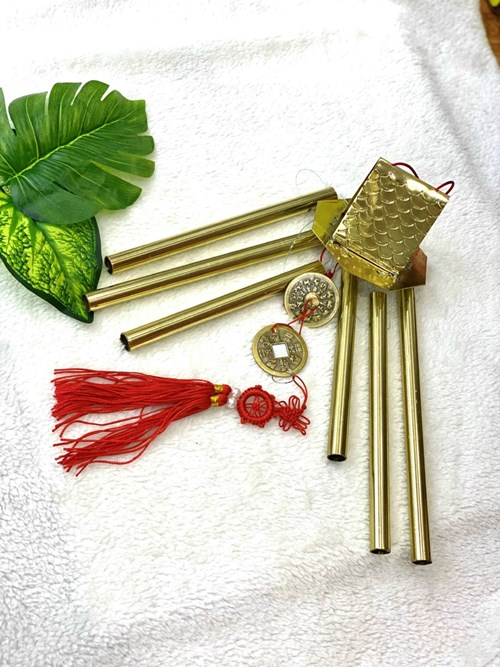 Chuông gió đồng mái chùa