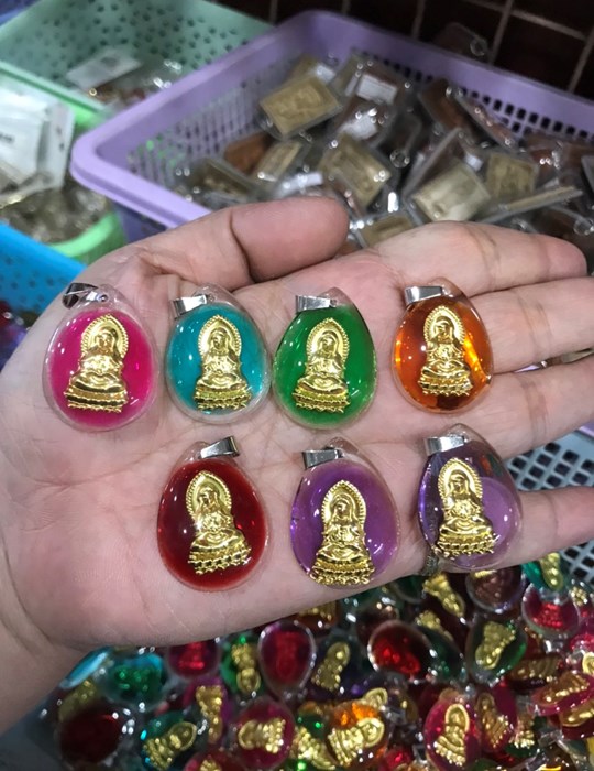 Combo 10 Mặt Phật Màu