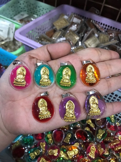 Combo 10 Mặt Phật Màu