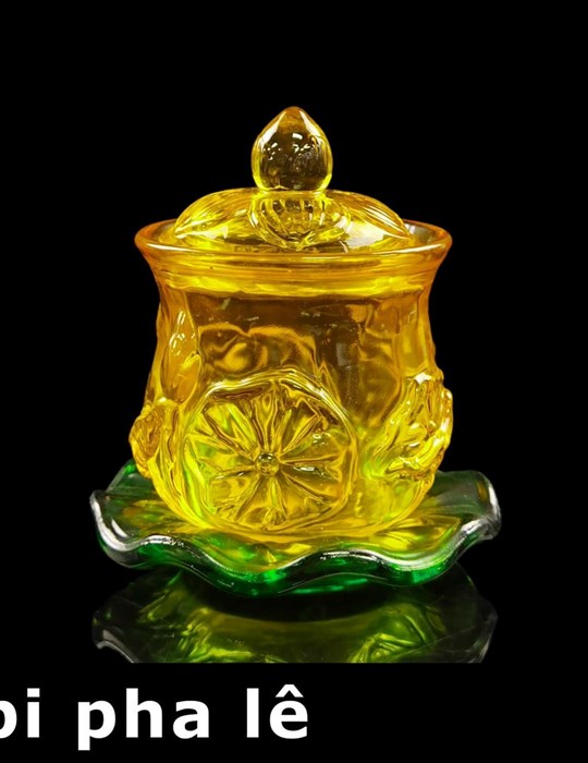 Đại Bi Pha Lê Vàng Số 3