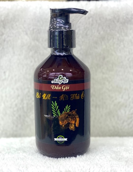 dầu gội bồ kết+ hà thủ ô 300ml