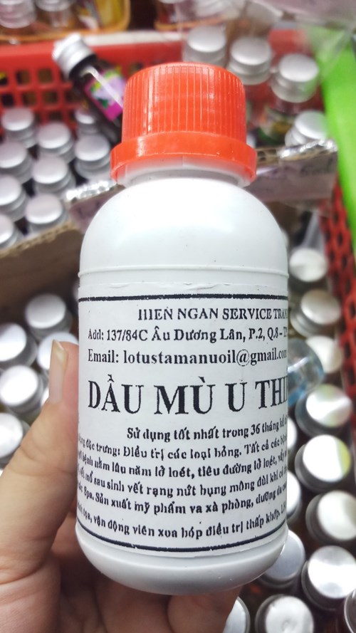 DẦU MÙ U THIÊN NHIÊN 100%