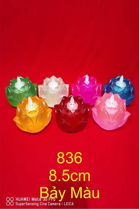 Đèn cầy pin 836