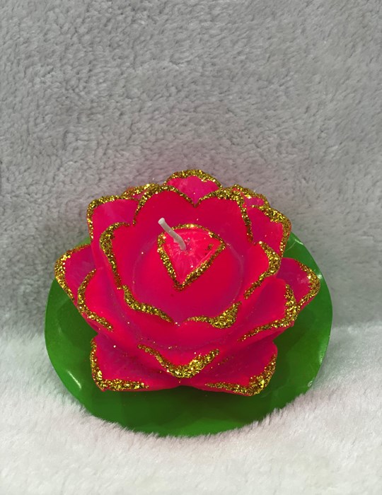 Đèn cầy sen dĩa nhỏ 