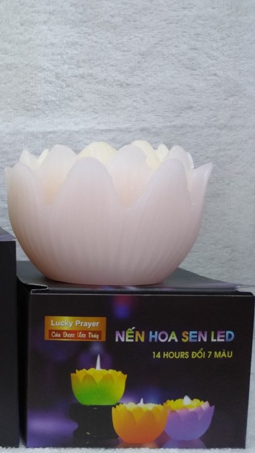 Đèn cầy sen led nhỏ