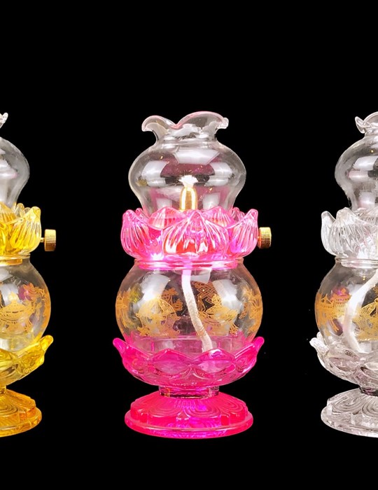 Đèn Dầu Pha Lê 044