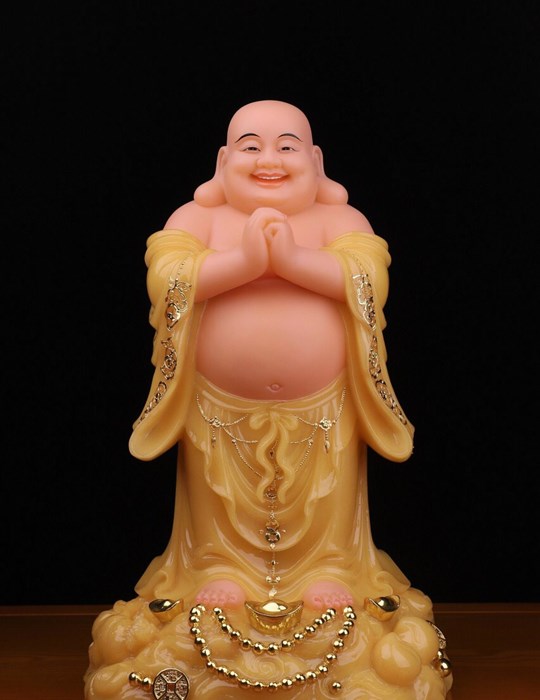 Di Lặc Đá Vàng Ngọc 3402 26IN