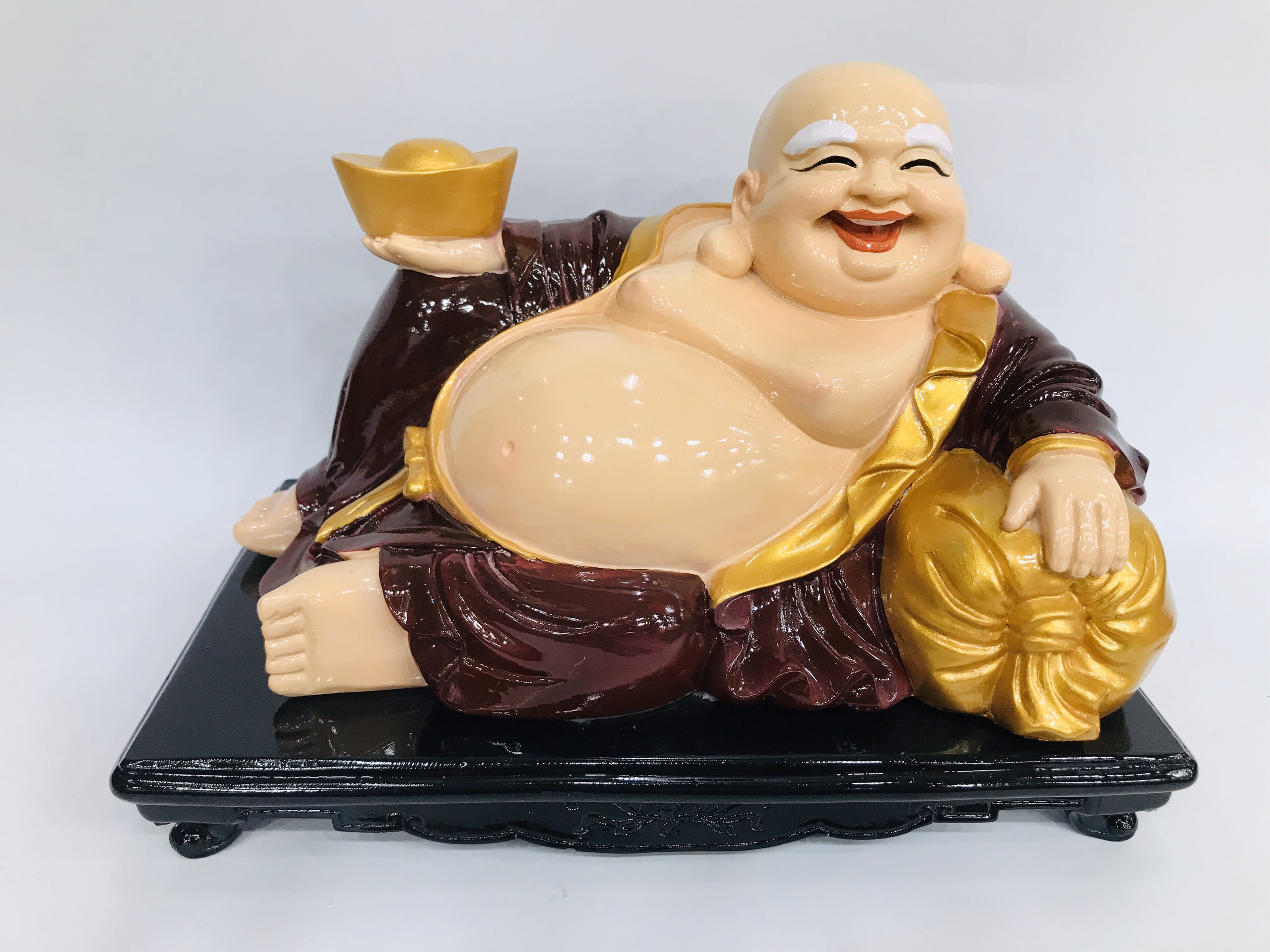 Di Lặc Đế Vuông Lớn Nâu