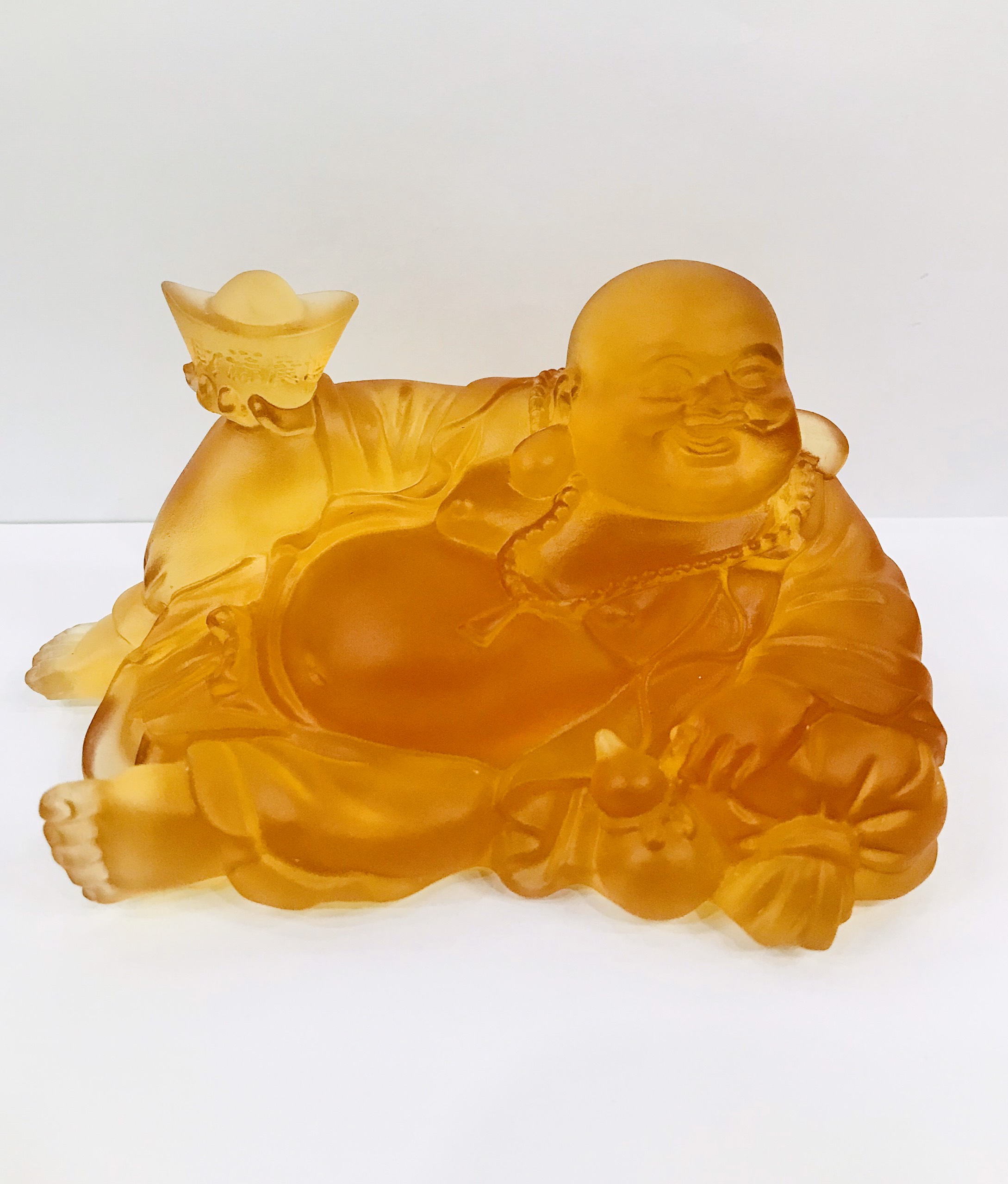 Di Lặc Lưu Ly Nằm 12cm