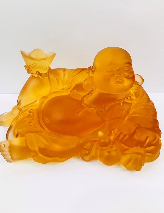 Di Lặc Lưu Ly Nằm 12cm