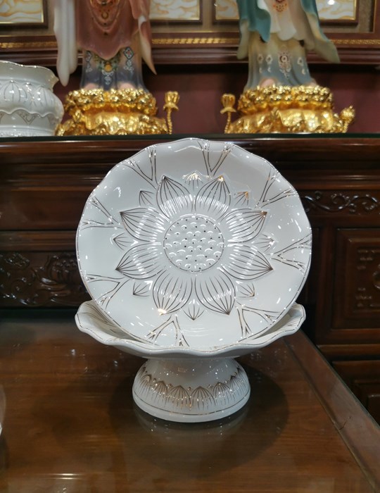 Dĩa sen 1918 size9"