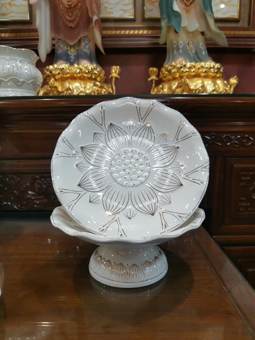 Dĩa sen 1918 size9"
